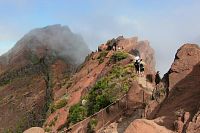 Pico do Arieiro (1818 m.n.m.) - třetí nejvyšší bod ostrova Madeira
