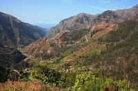 Boca da Encumeada. São Vicente, region Madeira, Portugalsko