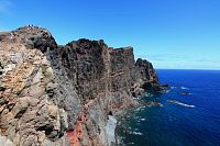 Ponta de São Lourenço - nejvýchodnější bod Madeiry. Machico - Caniçal, Portugalsko