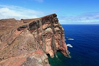 Ponta de São Lourenço - nejvýchodnější bod Madeiry. Machico - Caniçal, Portugalsko