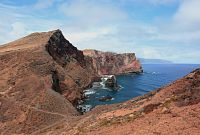 Ponta de São Lourenço - nejvýchodnější bod Madeiry. Machico - Caniçal, Portugalsko
