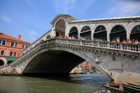 Benátky Ponte di Rialto  květen 2011