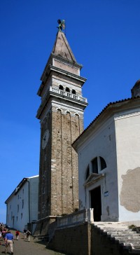 Piran  - Cerkev sv. Jurija - Slovinsko