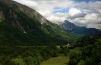 Julské Alpy  v klusu - pouze z jedoucího  busu 2011
