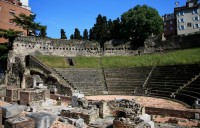 Terst - ze starověku se dochovaly zbytky římského divadla