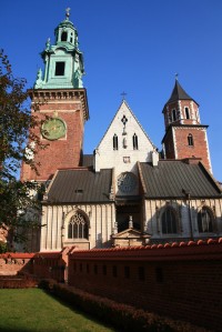Katedrála  sv  Stanislava  a Václava  Krakov  Wawel