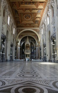 Lateránský palác  (San Giovanni Laterano)  - interiér  - Řím