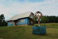 Siněvirské jezero, vesnice Svoboda - Karpaty - UKRAJINA