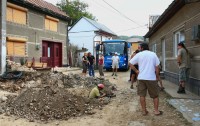 rumunská vesnička - konec cesty ??? (objížďka žádná)