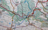 Mapa - viz předchozí rozcestník -  Levnov - zřícenina - odbočka