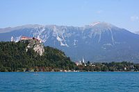 Hrad BLED (Blejski grad), jezero Bled - Slovinsko 2025