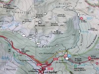 mapa č. 3 - Pic de Besalí  - Andorra