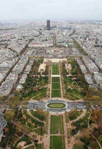 Eiffelova věž - výhledy na Paříž - 3. patro
