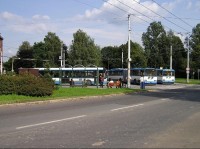 Michálkovice: Michálkovice - točna trolejbusů