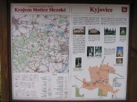 Kyjovice - rozcestí: Kyjovice - rozcestí - info