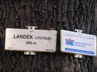 Landek (U potrubí): Landek (U potrubí) - detail