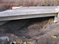 Černý potok: Černý potok - dálniční most přes potok