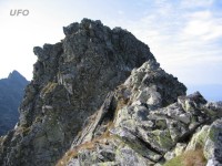 severní pohled na Furkotský štít