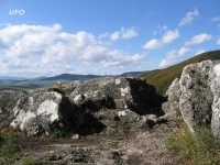 výhled na Stražovské vrchy - Skalky