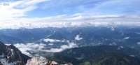 Výhled z Dachsteinu - panorama