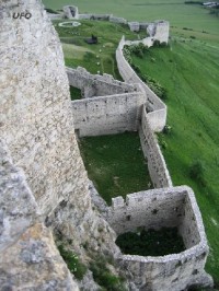 Spišský hrad-hradby