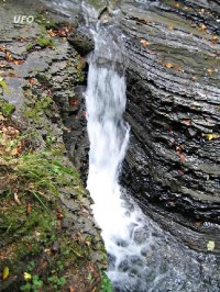 potok Satina a vodopádek