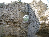 vnitřní zdi Bašty - Sklabiňa