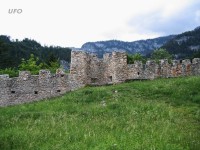 hradby spodní části hradu