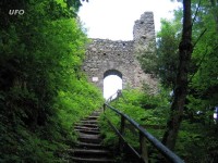 nynější vstup do hradu
