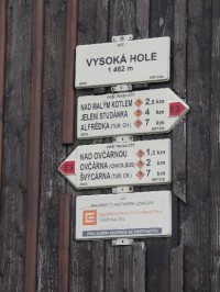 Rozcestí Vysoká hole