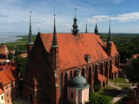 Frombork - katedrála Nanebevzetí Panny Marie