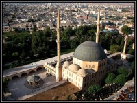 Výhled z citadely - Nová mešita
