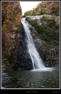 Setti Fatma - řeka, hory, vodopády uprostřed Vysokého Atlasu