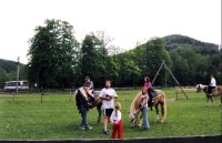 zábava pro dospělé ale i děti: pořádají tu i prázdninové akce s koňmi