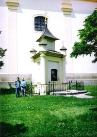 Šaštín: Kaple u kostela Dona Bosca