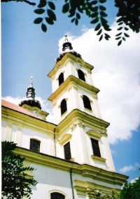 Šaštín: Věž kostela Dona Bosca
