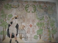 Holešov: původní nástěnná freska, skutečná pastva pro oči