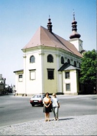 Holešov: farní kostel na náměstí