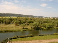 Zbraslav - Zámek a park J3: POHLED ZE ZÁMKU