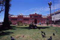 Buenos Aires - Casa Rosada: Casa Rosada ? Růžový palác (sídlo vlády)