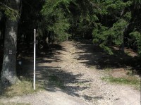 Cesta: Cesta směrem na Janošec