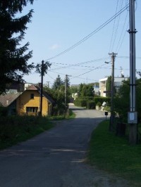 Cesta: Cesta směrem na Valašské Meziříčí