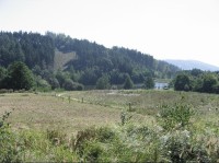 Krajina: Pohled na okolí Vítovky, rybník