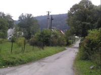 Zadní Ves: Pohled na vesnici