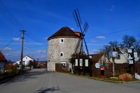 větrný mlýn v Rudici
