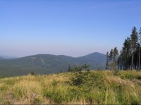 Výhledy po cestě k rozcestníku od r.Solná hora
