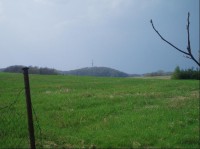 výhled z Lysůvek na Okrouhlou