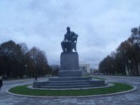 Petrohrad - Pomník Alexandra Gribojedova