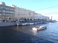 Petrohrad - Plavba po Fontance, Mojce a Něvě