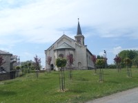 Kostel sv. Kateřiny zezadu